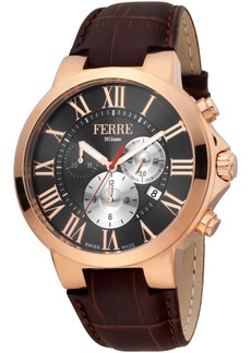 Gianfranco Ferre Ferre Milano Men's Black dial Watch