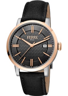 Gianfranco Ferre Ferre Milano Men's Fashion 41mm Quartz Watch