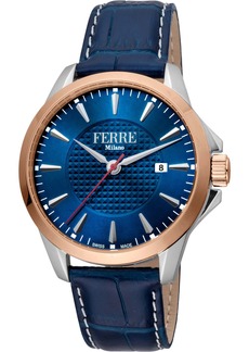 Gianfranco Ferre Ferre Milano Men's Fashion 42mm Quartz Watch