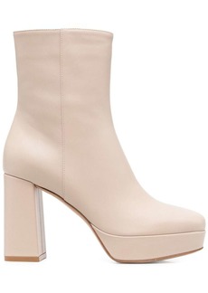 Gianvito Rossi 100mm leather ankle boots