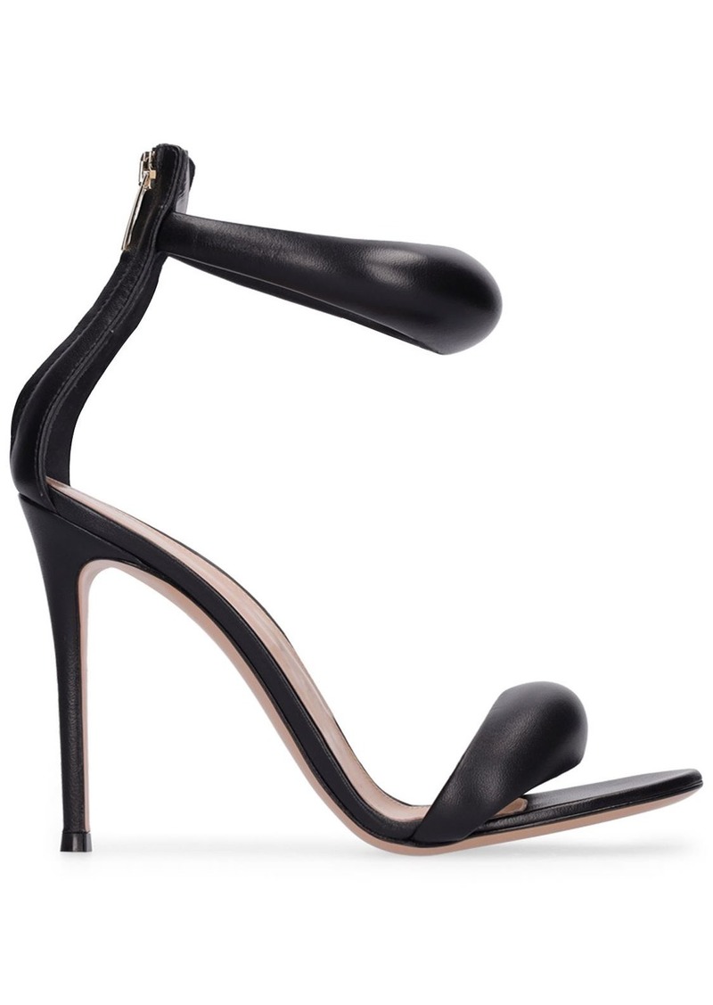 Gianvito Rossi 105mm Bijoux Padded Leather Sandals