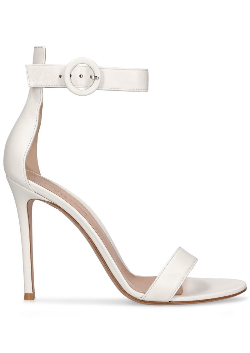 Gianvito Rossi 105mm Portofino Leather Sandals