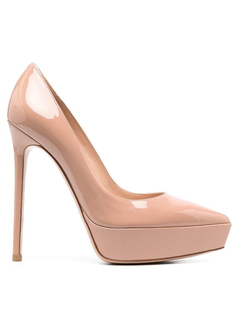 Gianvito Rossi 130mm patent-leather platform pumps