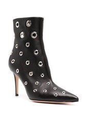 Gianvito Rossi 150mm eyelet-embellished ankle boots