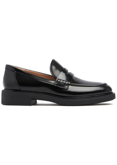 Gianvito Rossi 20mm Harris Leather Penny Loafers