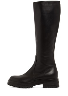 Gianvito Rossi 20mm Rogue Leather Tall Boots