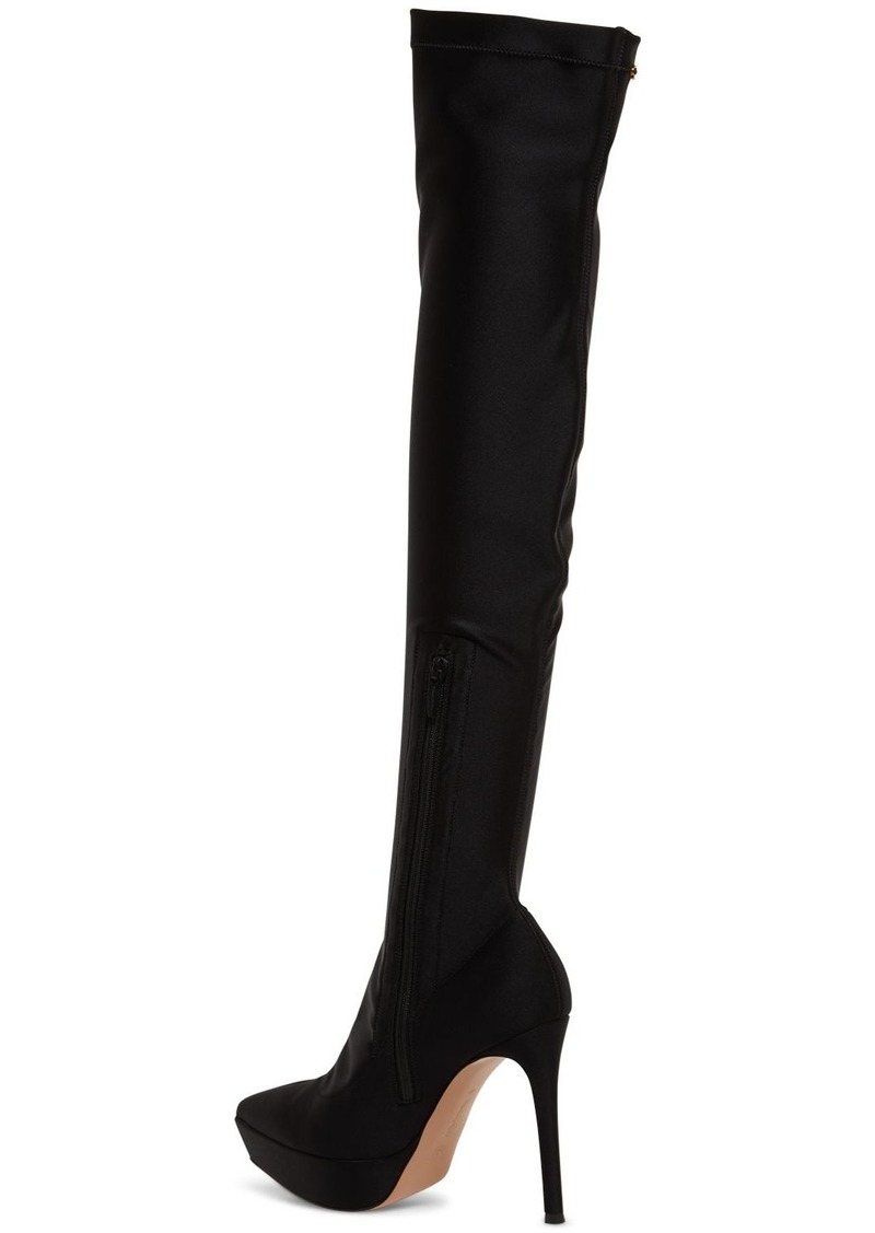 85mm Stretch Lycra Over-the-knee Boots - 45% Off!