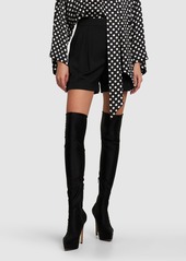 Gianvito Rossi 85mm Stretch Lycra Over-the-knee Boots