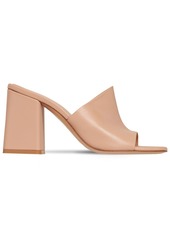 Gianvito Rossi 85mm Wynn Leather Mules