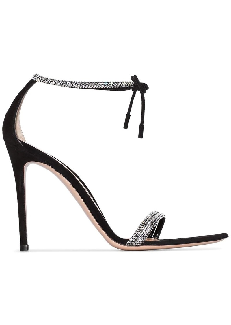 Gianvito Rossi crystal strap 115mm sandals