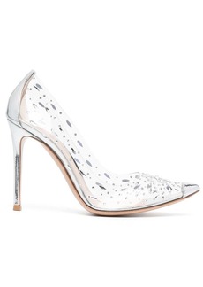 Gianvito Rossi Halley 105mm crystal-embellished pumps