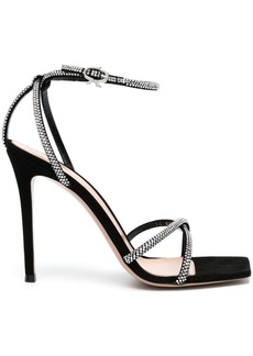 Gianvito Rossi cystal-embellished 120mm suede sandals