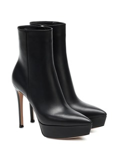 Gianvito Rossi Dasha leather ankle boots