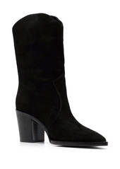 Gianvito Rossi Denver 70mm suede ankle boots