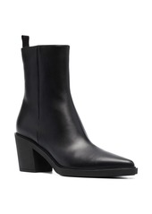 Gianvito Rossi Dylan leather ankle boots