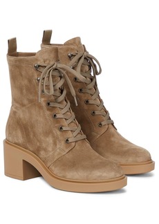 Gianvito Rossi Foster suede ankle boots