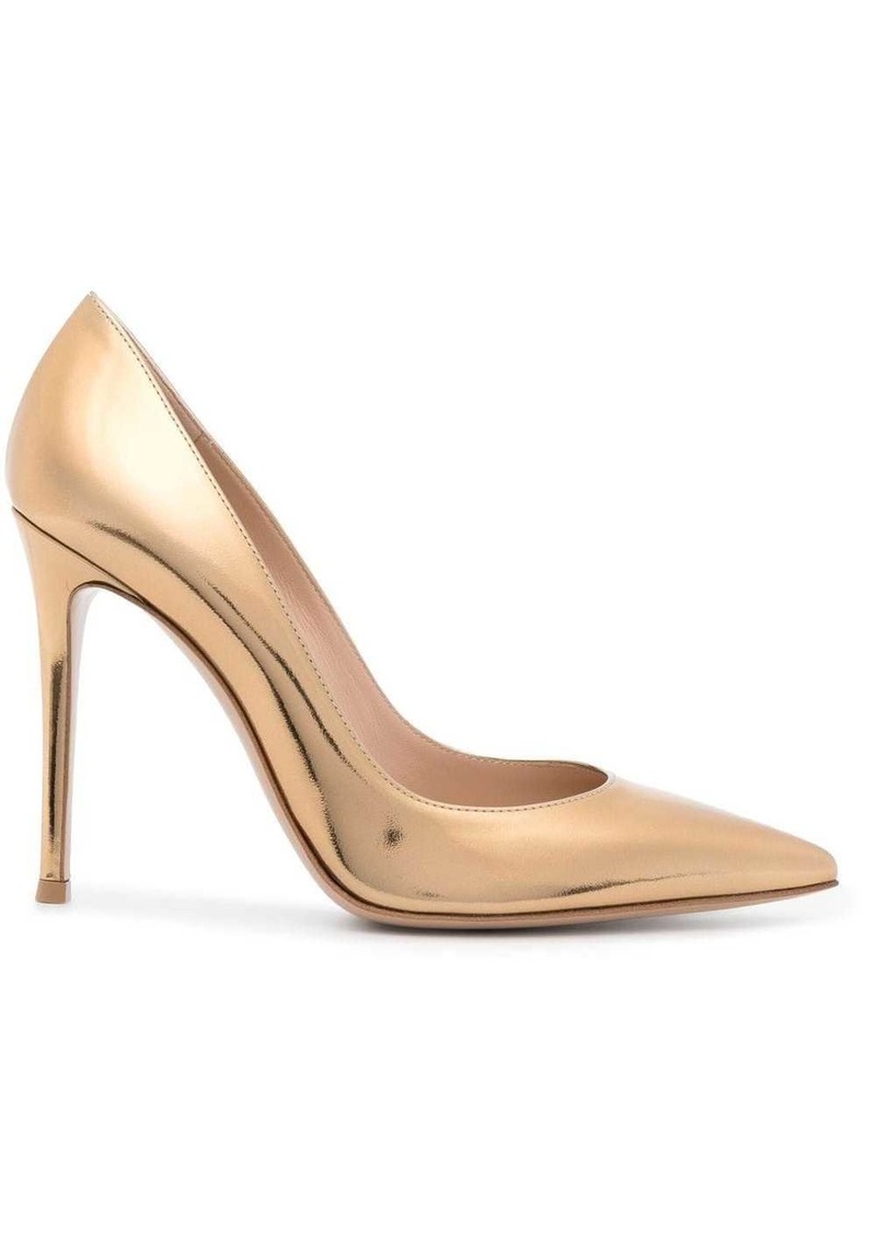 Gianvito Rossi Gianvito 105mm metallic pumps