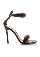 Gianvito Rossi - Bijoux Leather Sandals - Brown - IT 36 - Moda Operandi