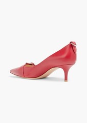 Gianvito Rossi - Embellished leather pumps - Red - EU 37