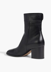 Gianvito Rossi - Flair pebbled-leather ankle boots - Black - EU 37