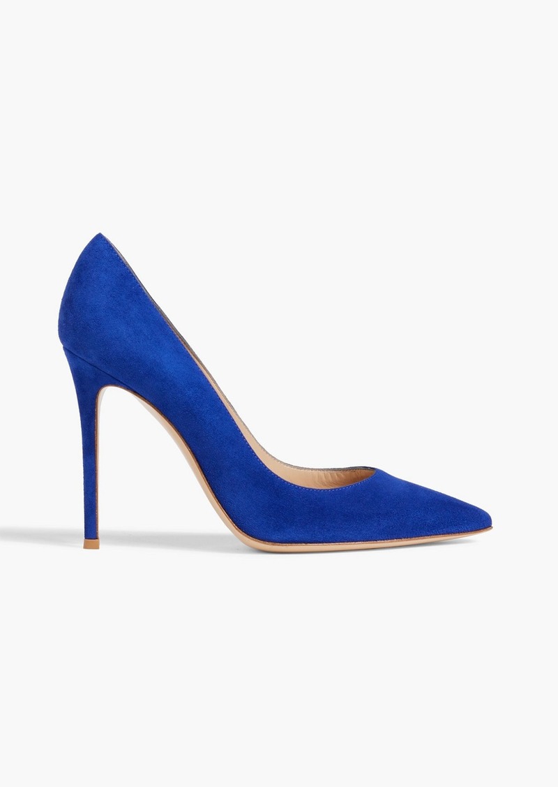 Gianvito Rossi - Gianvito 105 suede pumps - Blue - EU 41