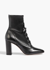 Gianvito Rossi - Lace-up leather ankle boots - Black - EU 41