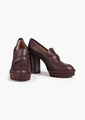 Gianvito Rossi - Leather pumps - Burgundy - EU 38