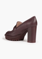 Gianvito Rossi - Leather pumps - Burgundy - EU 38