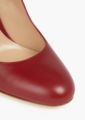 Gianvito Rossi - Leather pumps - Burgundy - EU 36