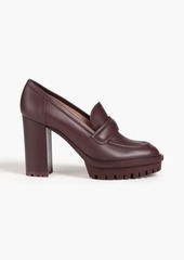 Gianvito Rossi - Leather pumps - Burgundy - EU 38