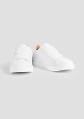 Gianvito Rossi - Leather slip-on sneakers - White - EU 40