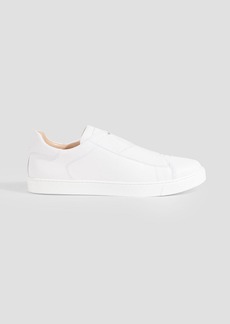 Gianvito Rossi - Leather slip-on sneakers - White - EU 40