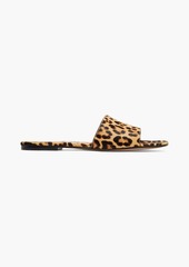 Gianvito Rossi - Leopard-print calf hair slides - Animal print - EU 36.5