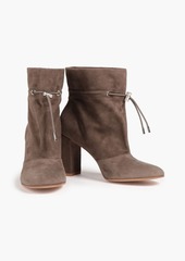 Gianvito Rossi - Maeve suede ankle boots - Neutral - EU 36