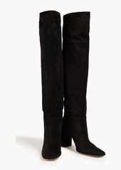 Gianvito Rossi - Piper suede thigh boots - Black - EU 35