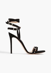 Gianvito Rossi - Ricca suede sandals - Black - EU 36