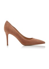 Gianvito Rossi - Suede Pumps - Black - IT 40 - Moda Operandi