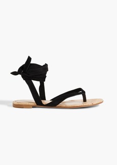 Gianvito Rossi - Suede sandals - Black - EU 35.5