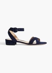 Gianvito Rossi - Suede sandals - Blue - EU 36