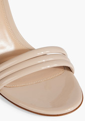 Gianvito Rossi - Sydney 85 patent-leather sandals - Neutral - EU 37.5