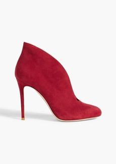 Gianvito Rossi - Vamp 105 suede ankle boots - Red - EU 36
