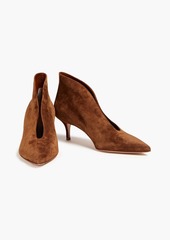 Gianvito Rossi - Vania 55 suede ankle boots - Brown - EU 41