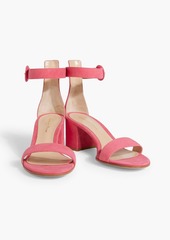 Gianvito Rossi - Versilia 60 suede sandals - Pink - EU 35