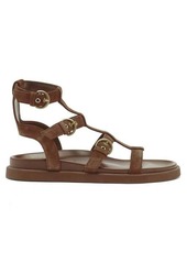 Gianvito Rossi Arena leather and suede gladiator sandals