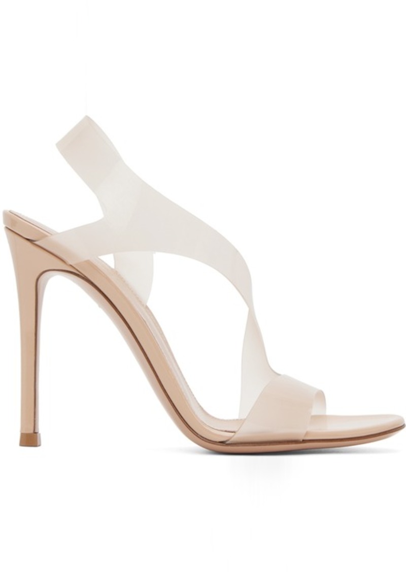 Gianvito Rossi Beige Metropolis Heeled Sandals