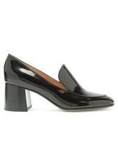 Gianvito Rossi Block-heel 60 patent-leather loafers