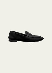 Gianvito Rossi Flexible Suede Loafers