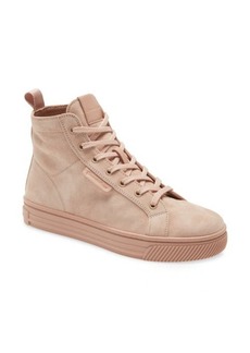 Gianvito Rossi High Top Sneaker in Peach at Nordstrom