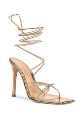 Gianvito Rossi Nappa Silk Strappy Heels