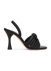 Gianvito Rossi Nappa Sling Back Heels